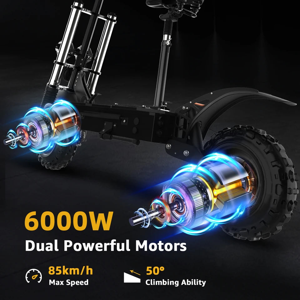 Patinete eléctrico de 60-85 KM/H para adultos