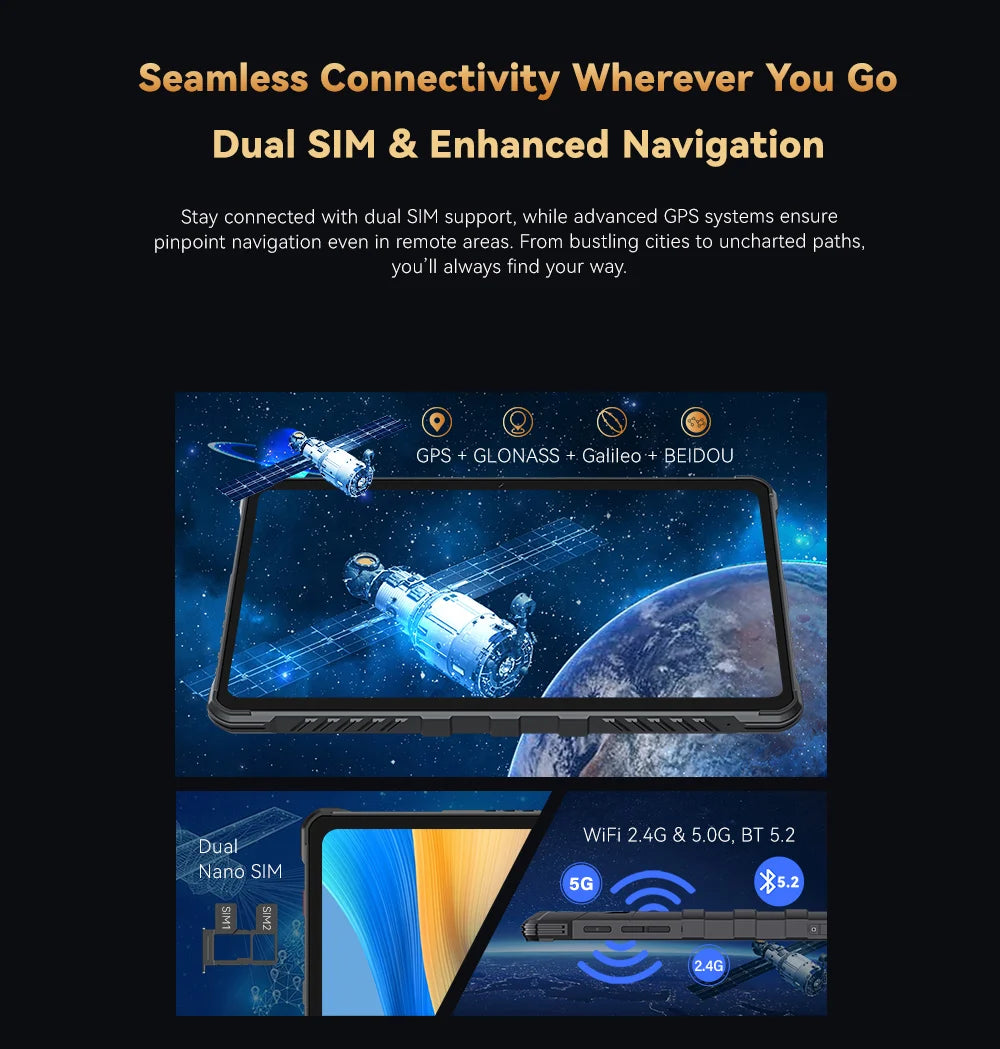 tableta resistente, Android 14,