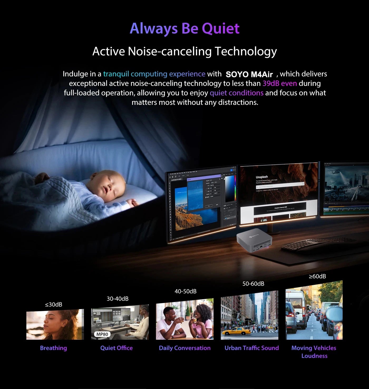 Mini PC DDR4 16GB RAM 512GB ROM WiFi5 BT5.0