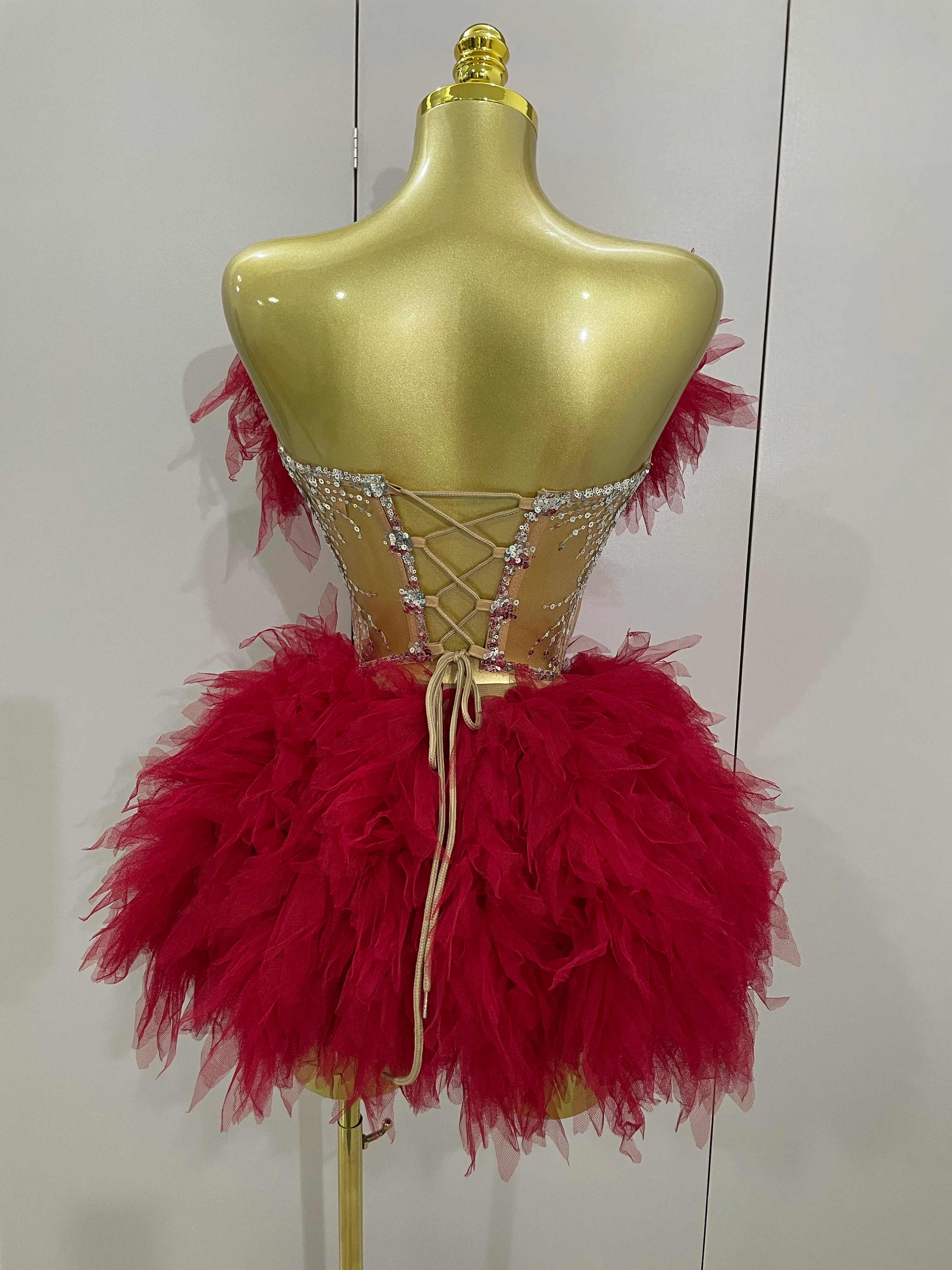 vestido de tiro para fiesta de cumpleaños