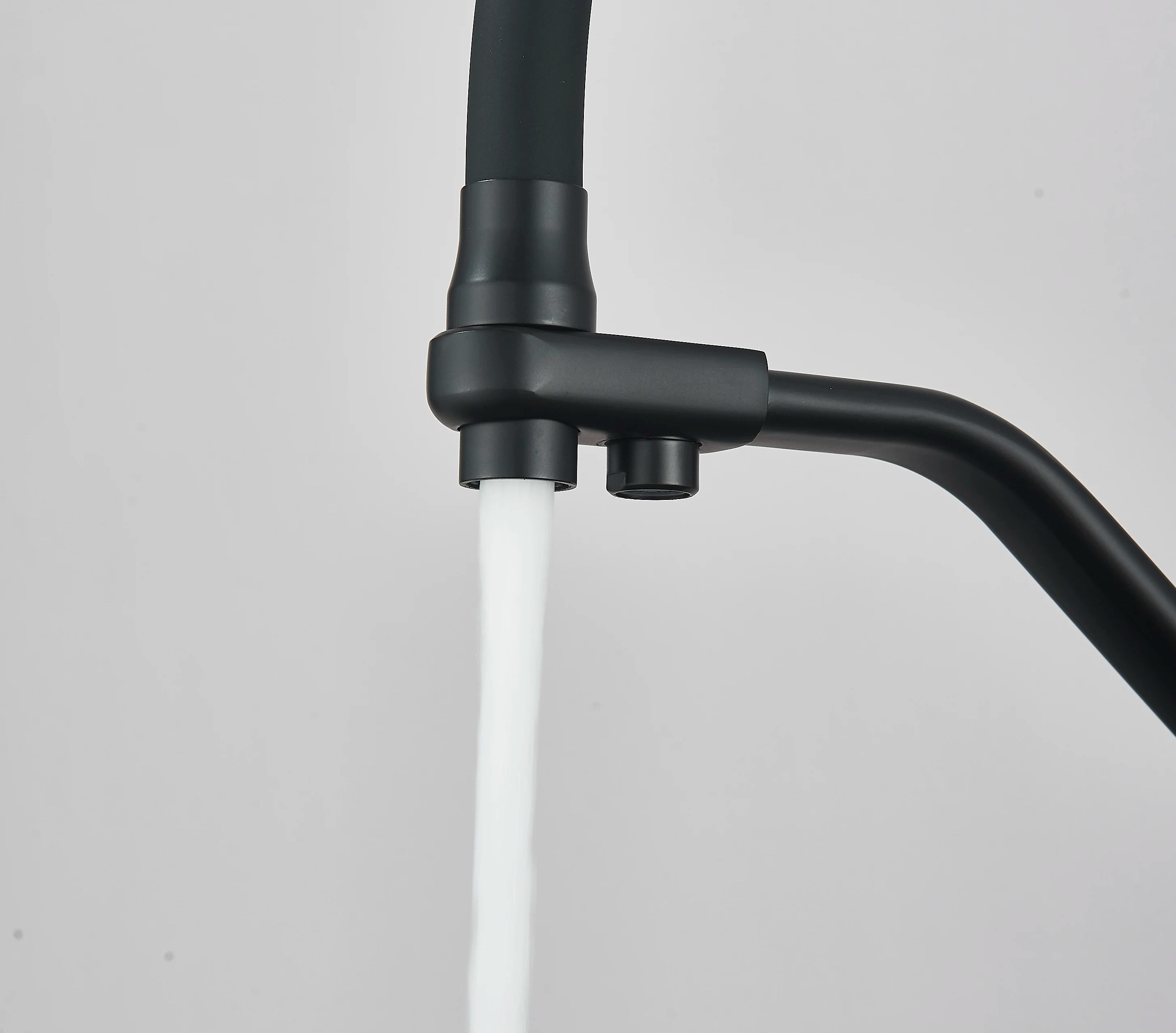 Fregaderos de cocina de acero inoxidable 304 negro mate