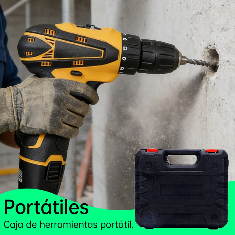 Taladro Inalámbrico Kit Profesional