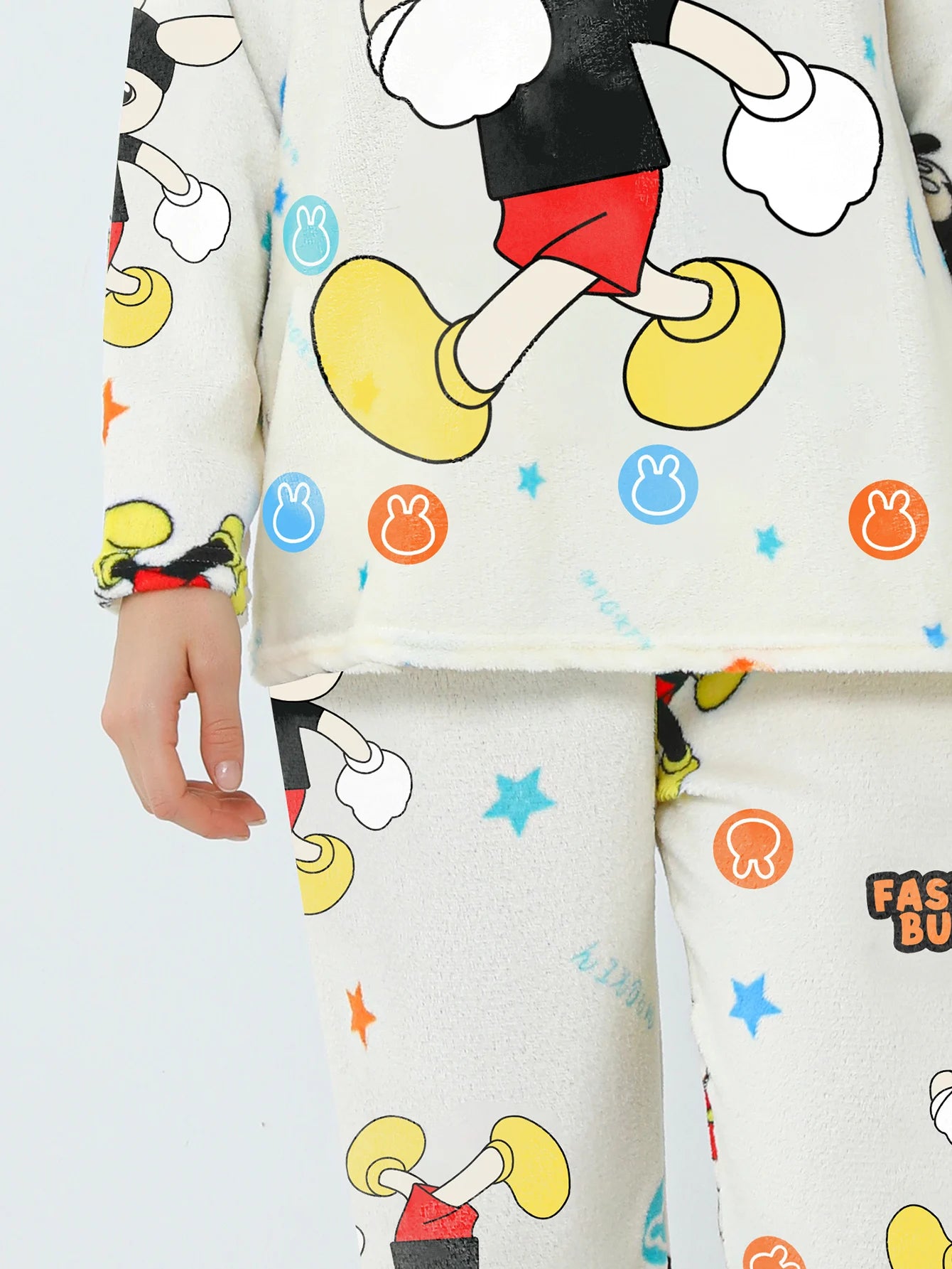 Conjunto de Pijama de Felpa