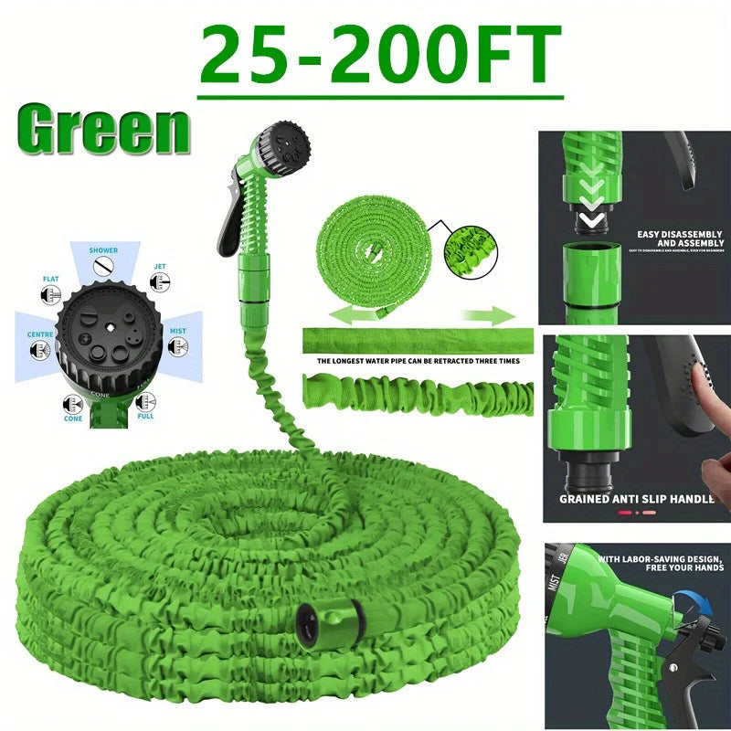 25FT-200FT Manguera Mágica Expandible Diseño Liviano
