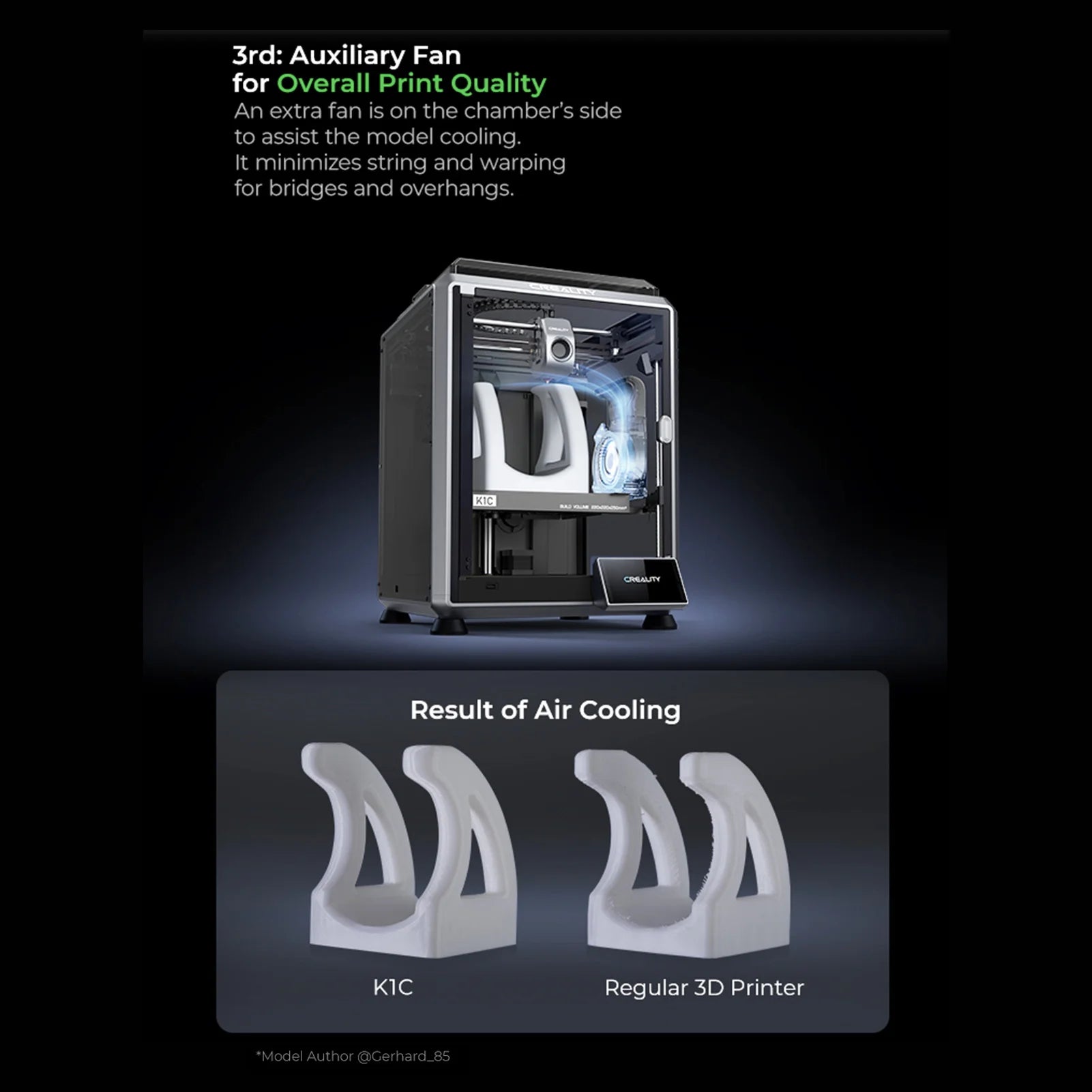 Impresora 3D FDM Creality K1C,