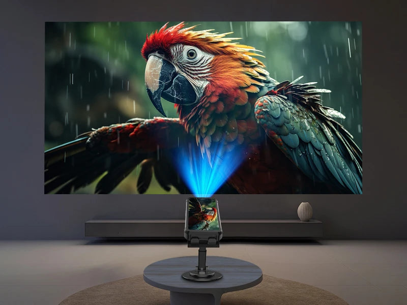 Teléfono inteligente con 100 lúmenes 120Hz proyector 32GB + 512GB 5G