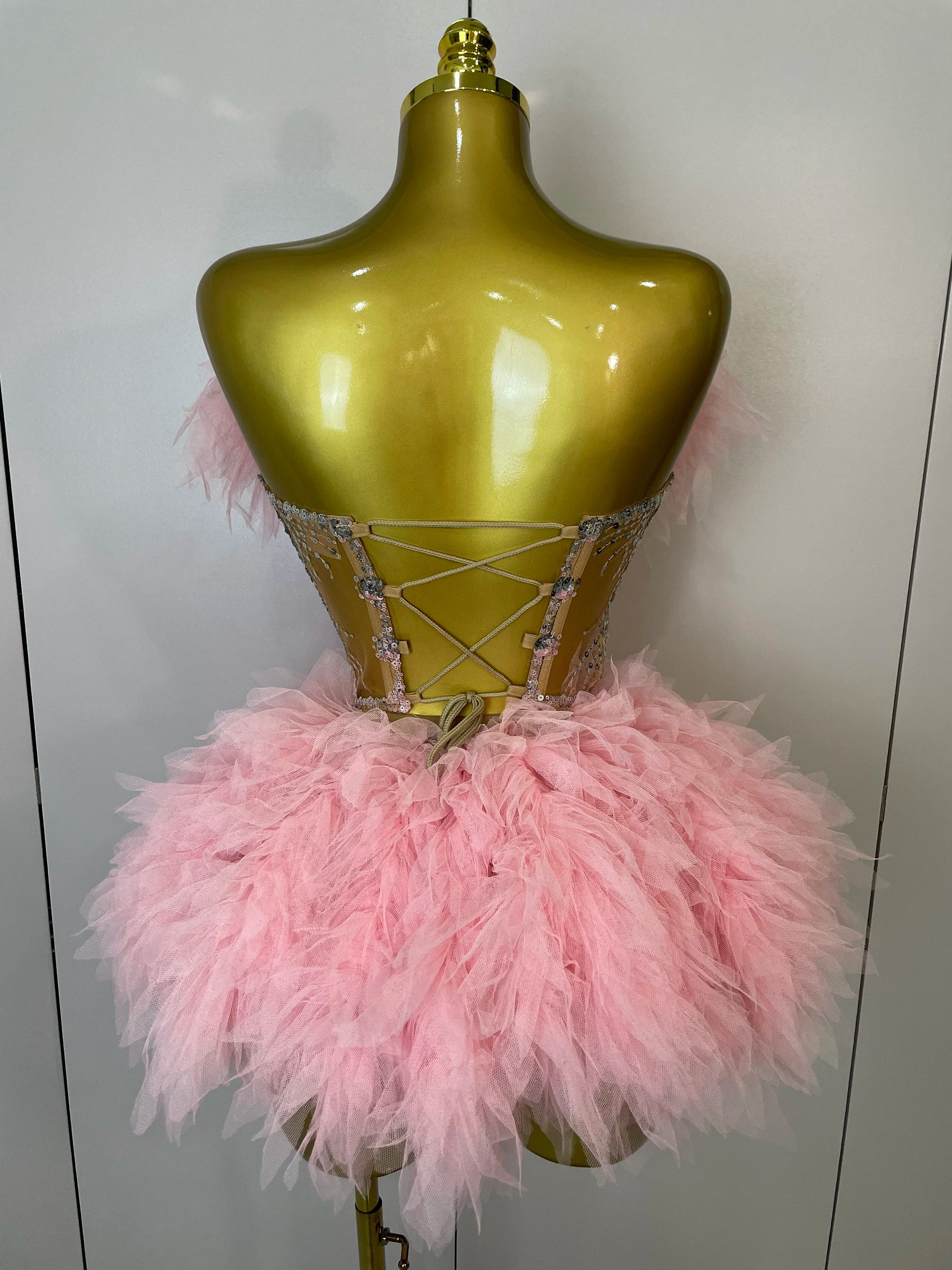 vestido de tiro para fiesta de cumpleaños