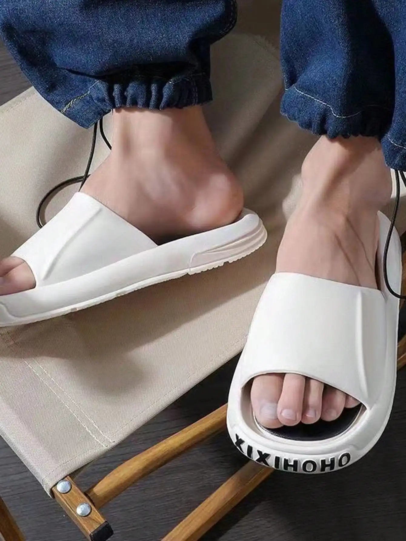 Sandalias Unisex, Suela De Colores