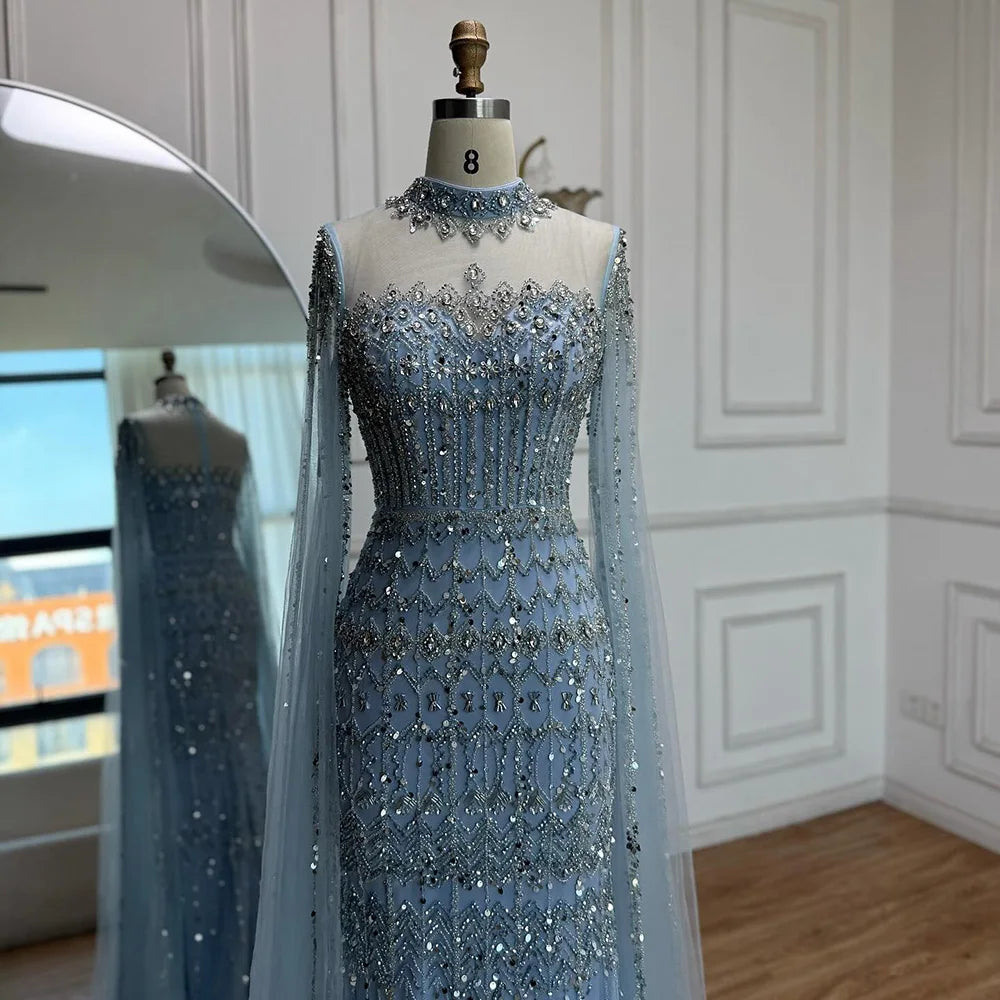 Vestido de noche estilo árabe