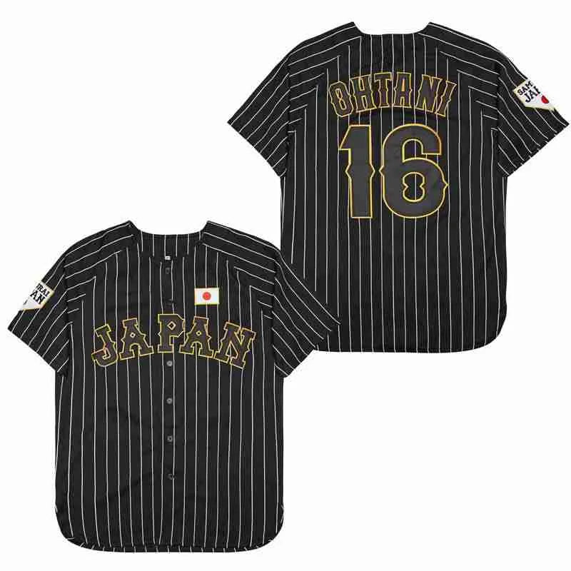 Camisetas de béisbol JAPÓN 16 OHTANI