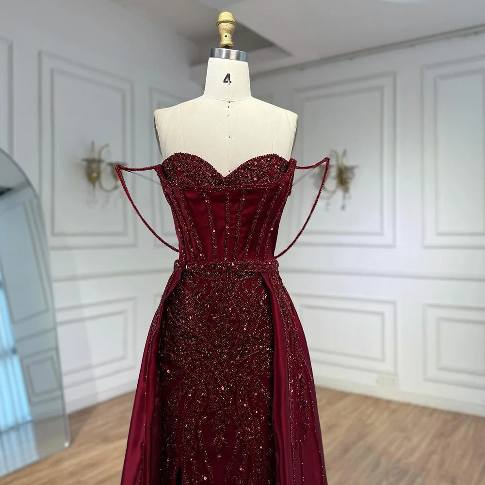 Vestidos de Noche con abertura larga y tirantes finos