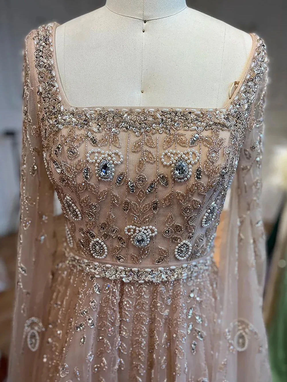 Vestido musulmán Rosa