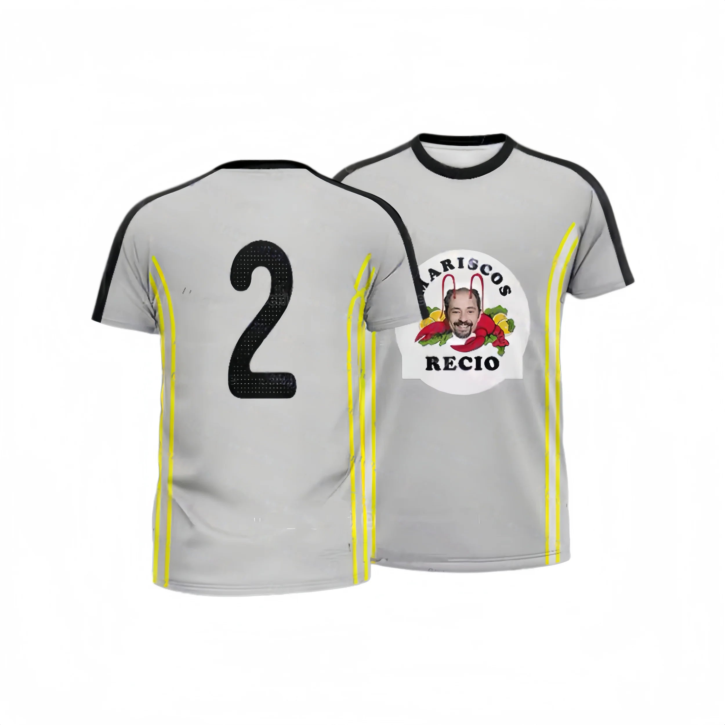 2026Seafood Shrimp Recio Print Sportwear Casual