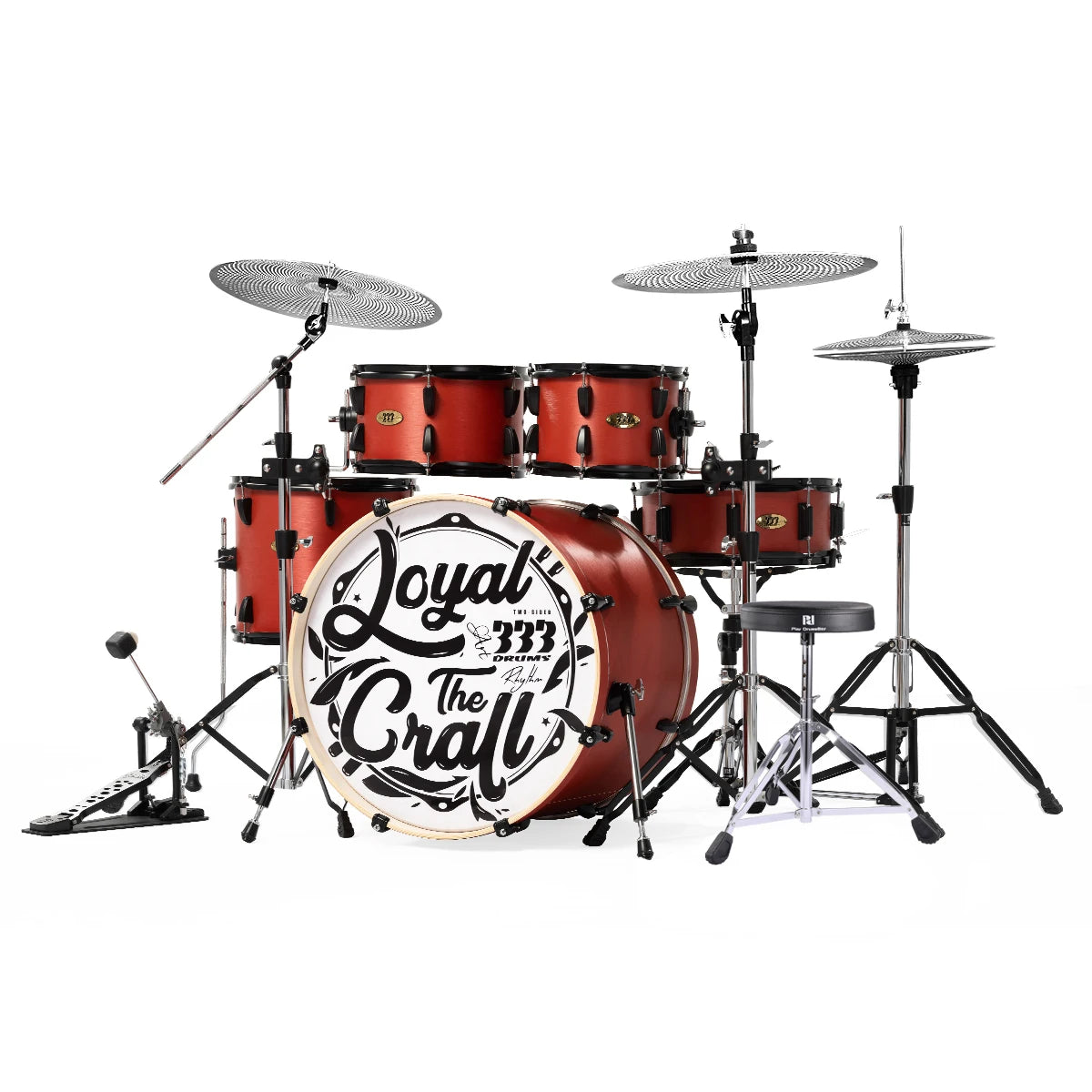 VentModelo de Batería de Jazz 333 de Doble Cara de Madera de Álamo