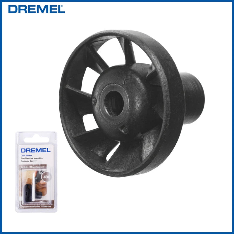 Accesorio de soplador de polvo Dremel 490, herramienta rotativa para lijar, tallar y grabar, compatible con Dremel 8000, 4000, 3000, 200, 8220