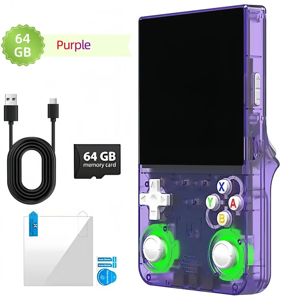 Consola R36: joysticks RGB juegos retro