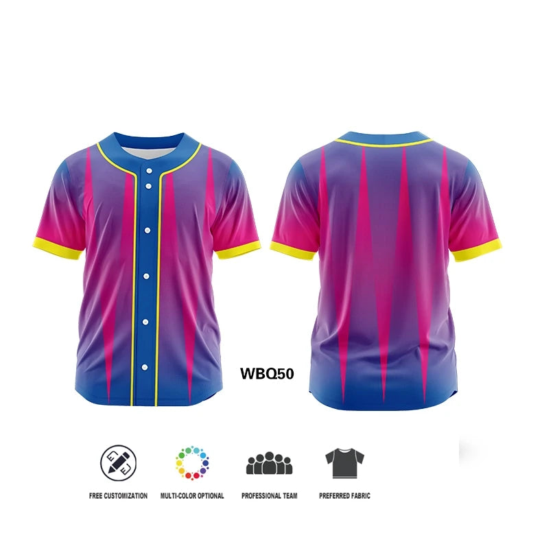 Camiseta de béisbol personalizada