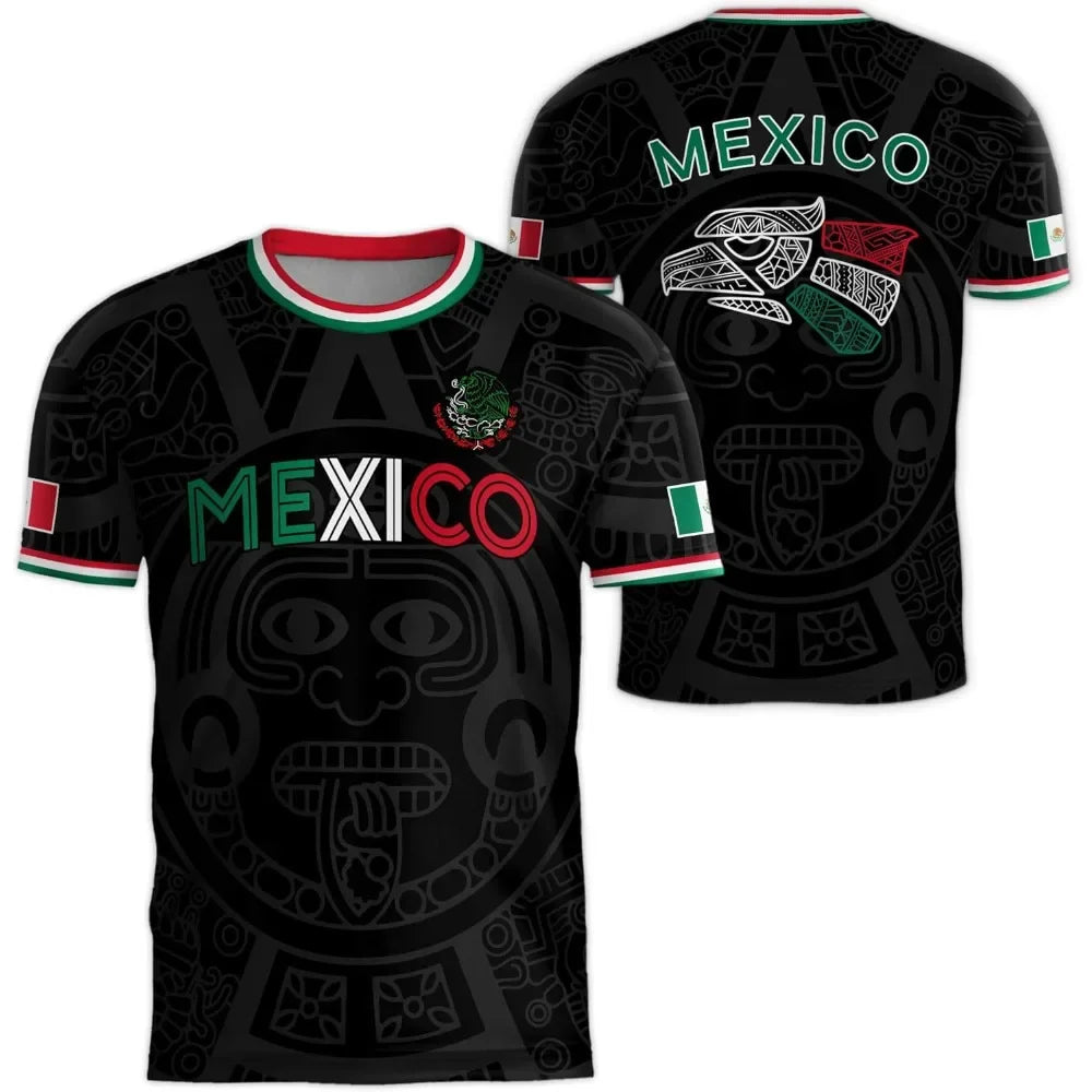 Camiseta con Bandera Mexicana para Hombre