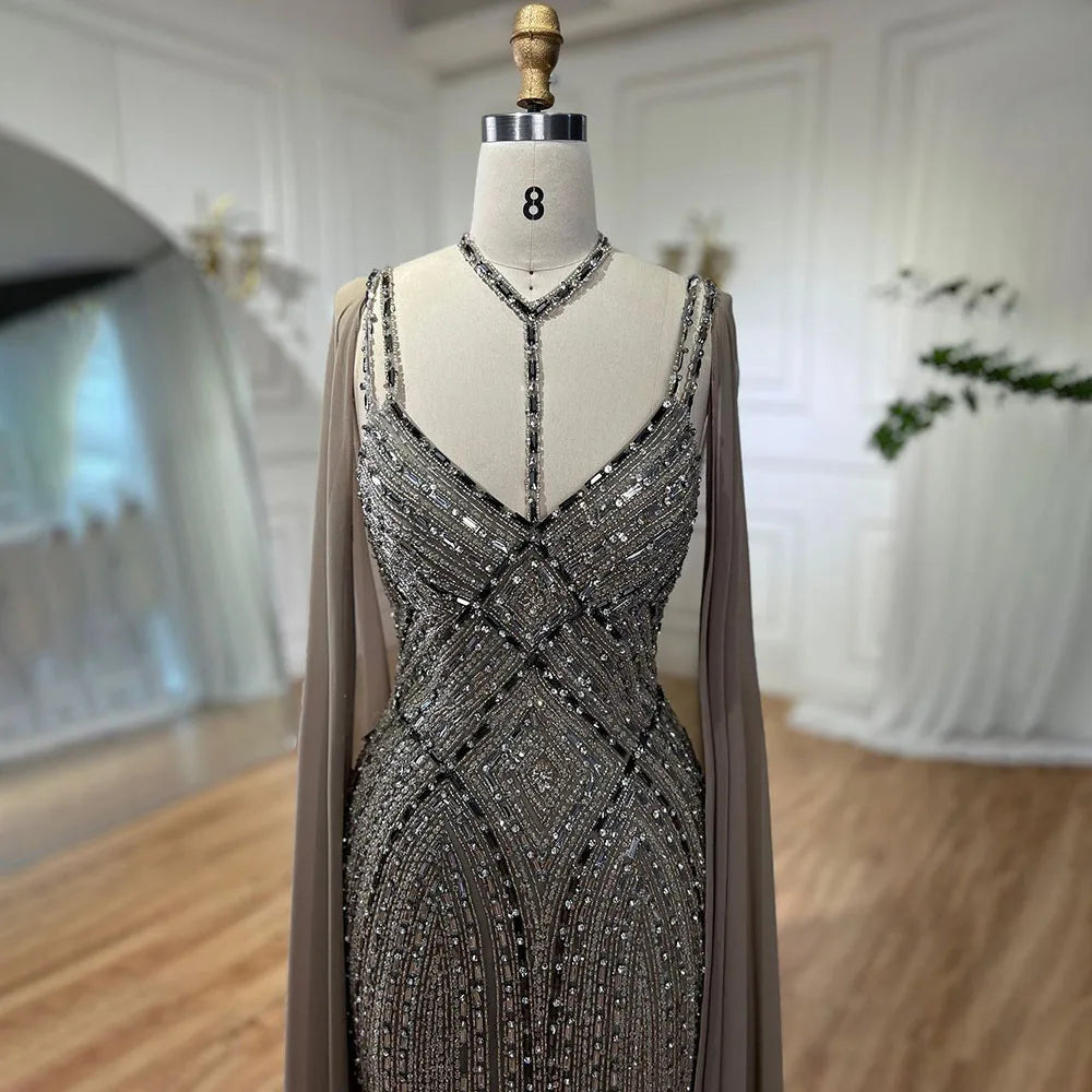 Vestido de noche estilo árabe