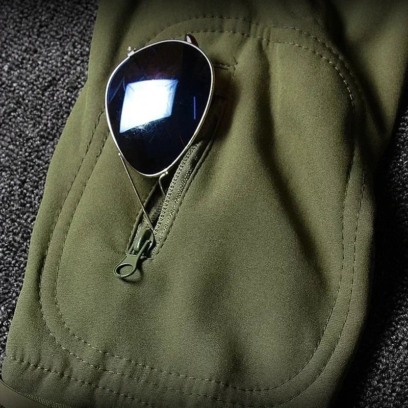 Traje de camuflaje grueso de invierno
