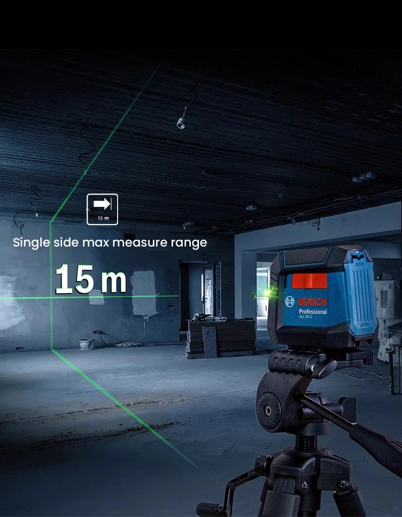 Bosch GLL 50 G nivel láser profesional