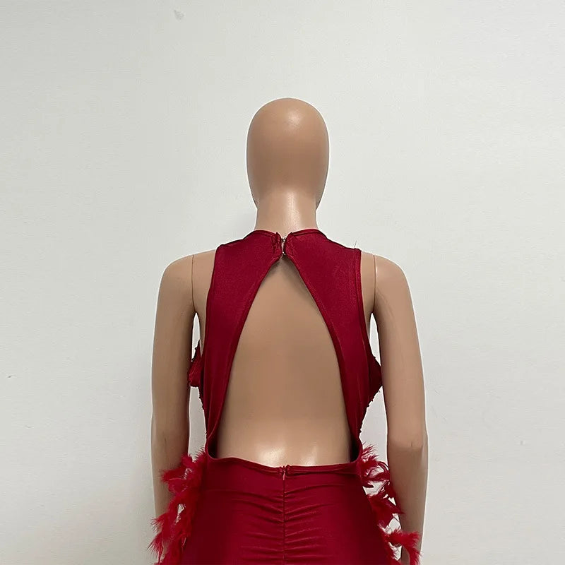 Vestido corto a la Cadera