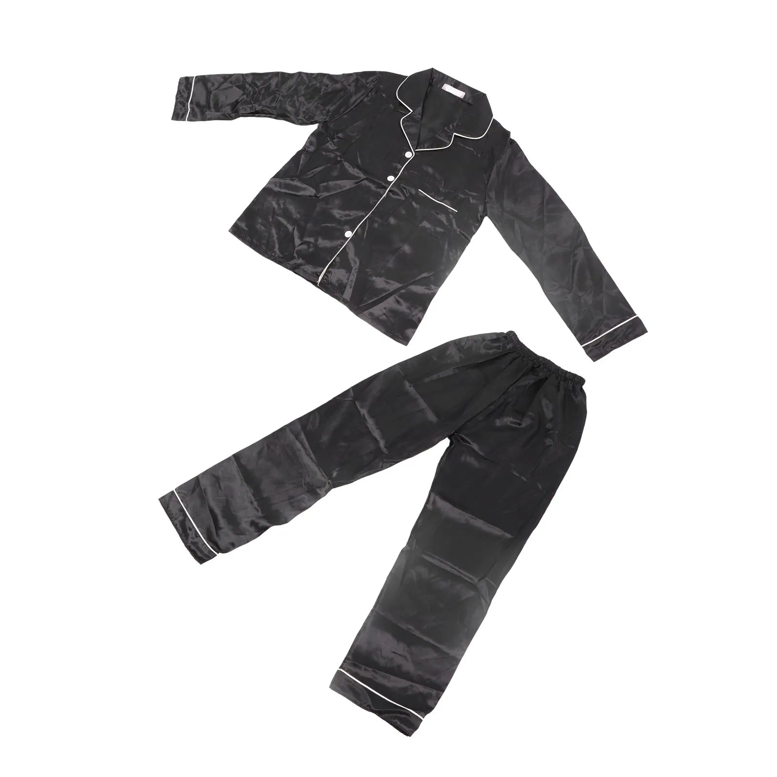 Conjunto de pijamas de mujer de seda