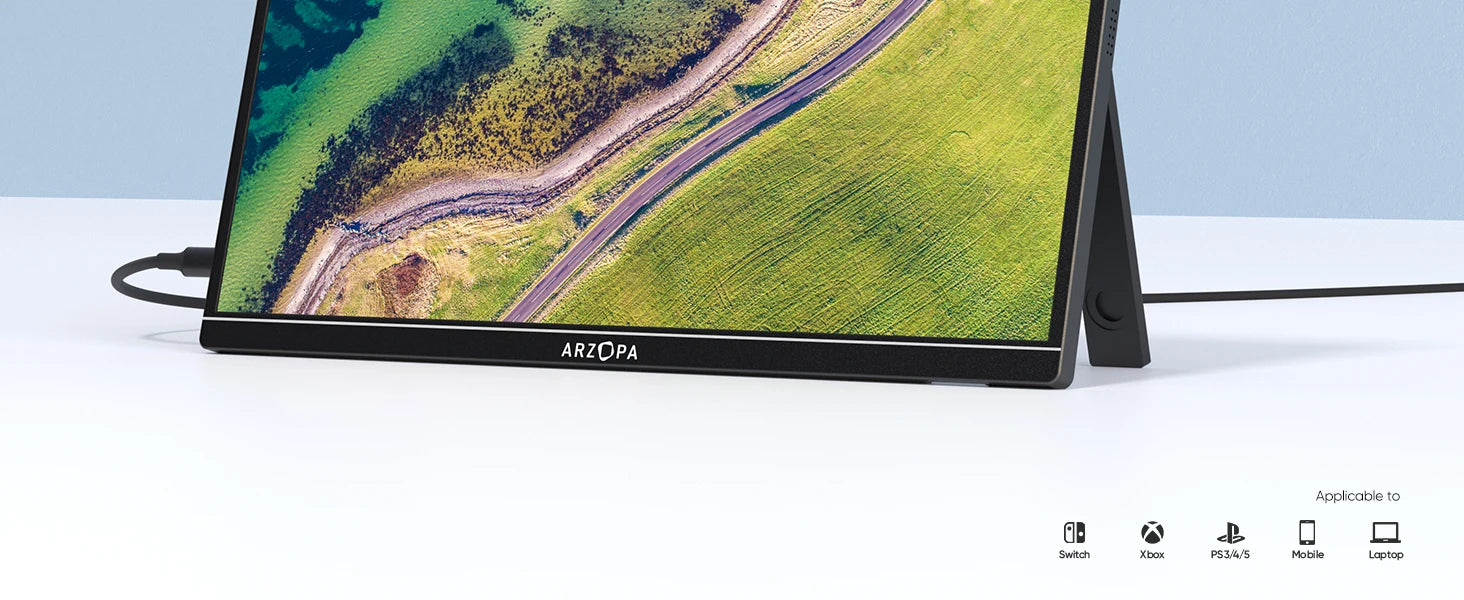 monitor portátil 1080P FHD de 14,0 pulgadas