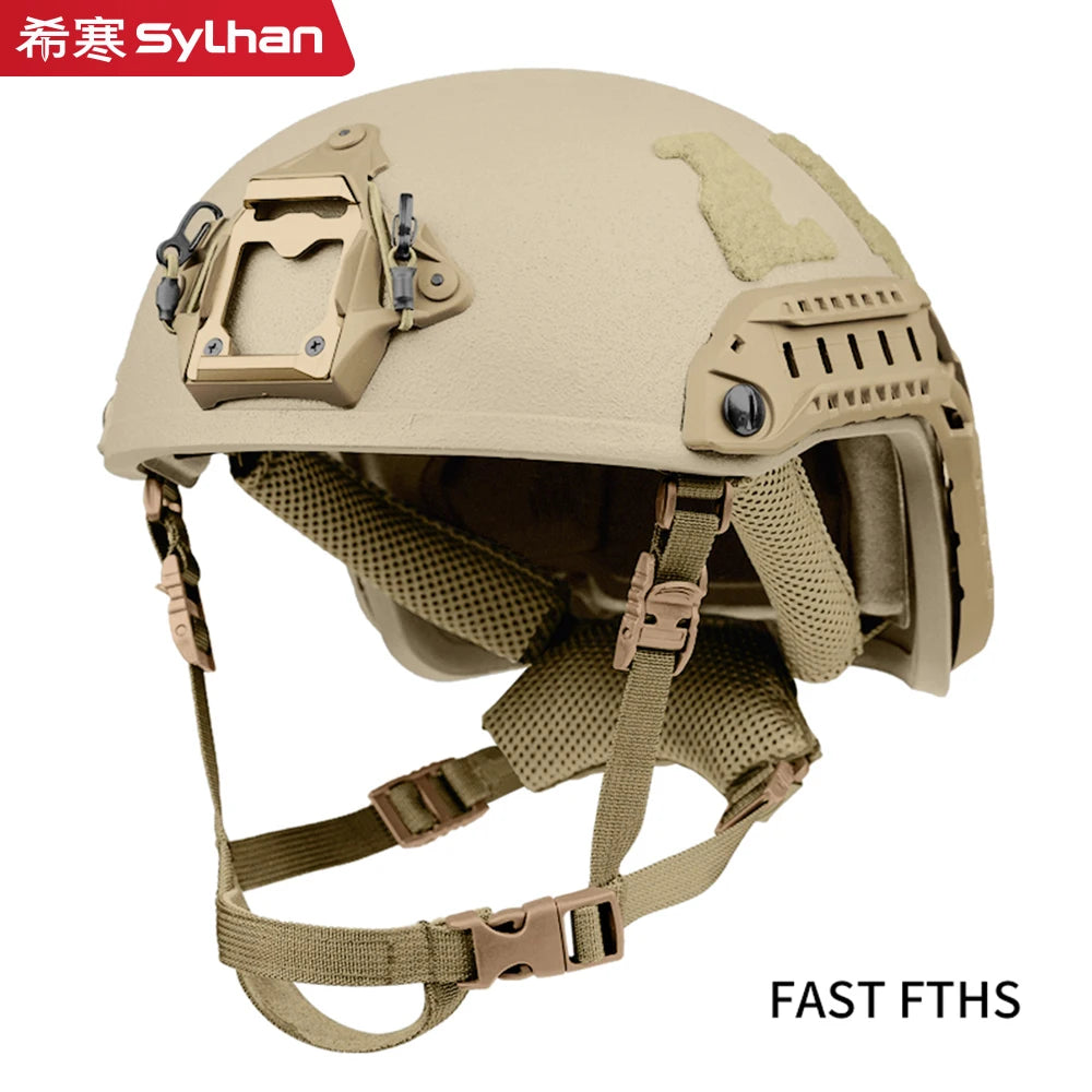 Casco Táctico Balístico de Aramida Ligero