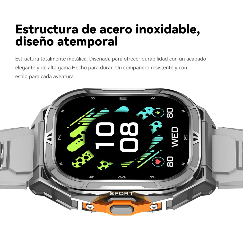 Reloj inteligente para hombres para damas de 1,96“