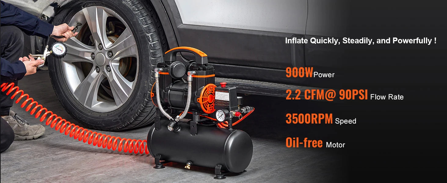 Compresor de aire silencioso