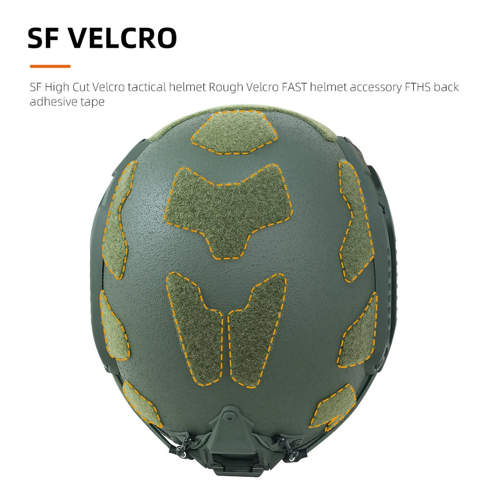 BOOIU-casco táctico FRP con Velcro