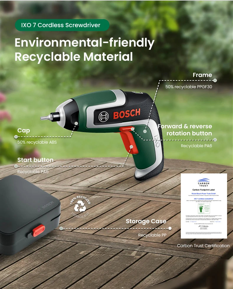 Juego de Adaptadores para Destornillador Eléctrico Inalámbrico Bosch
