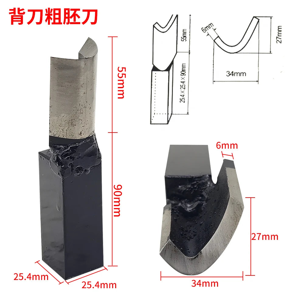 Cuchillo de horquilla para carpintería