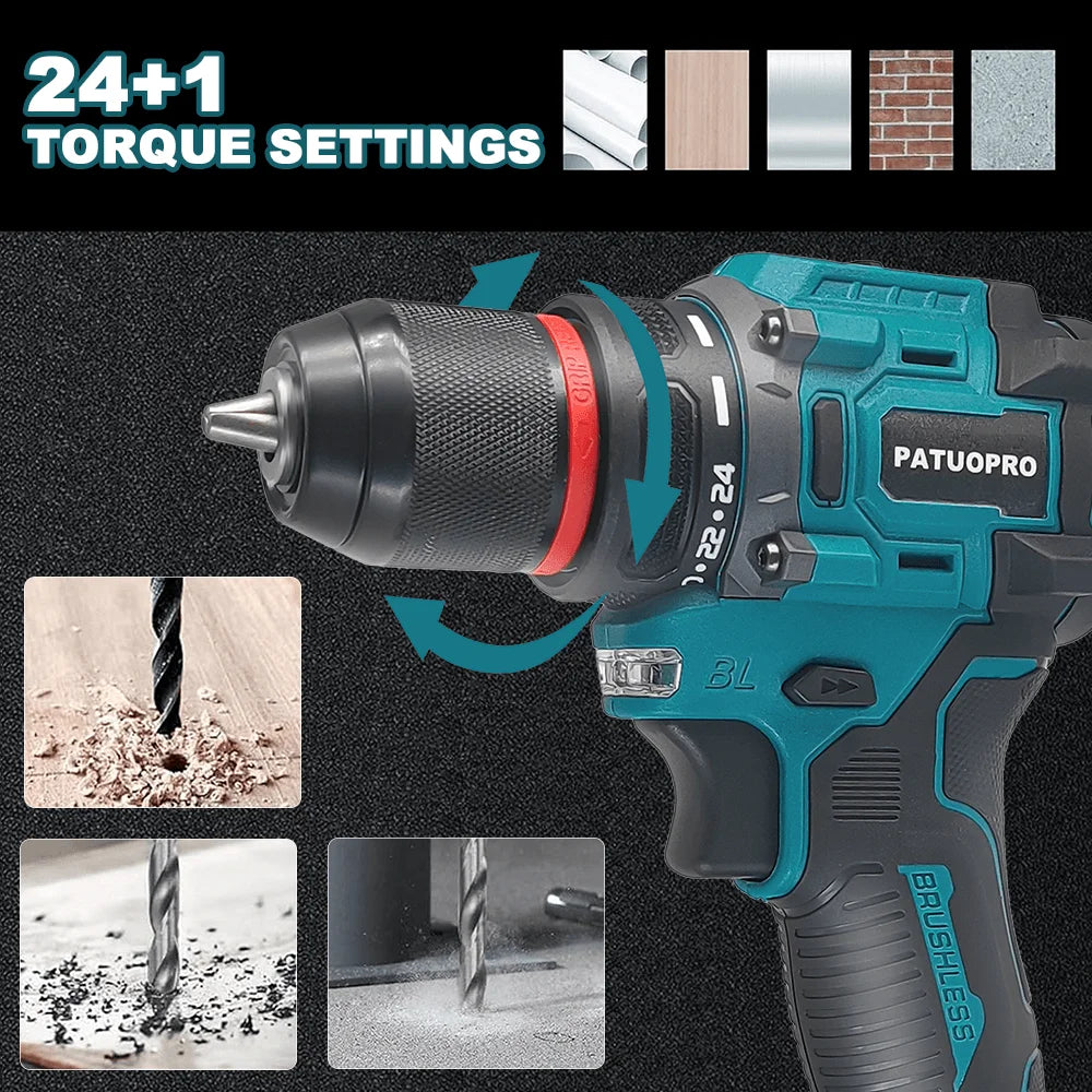 Taladro inalámbrico Makita de 18v