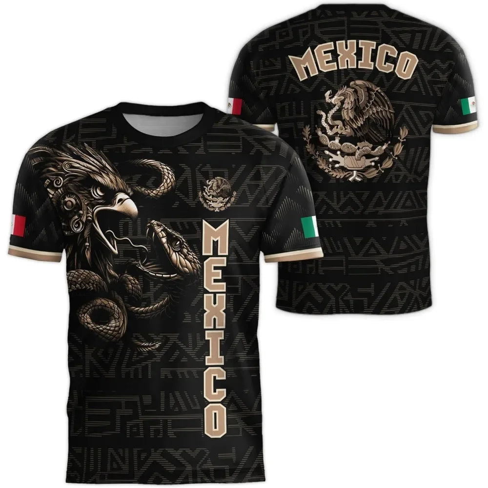 Camiseta con Bandera Mexicana para Hombre