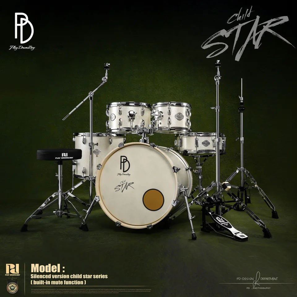 Kit de batería acústica silenciosa de alta calidad Star Series