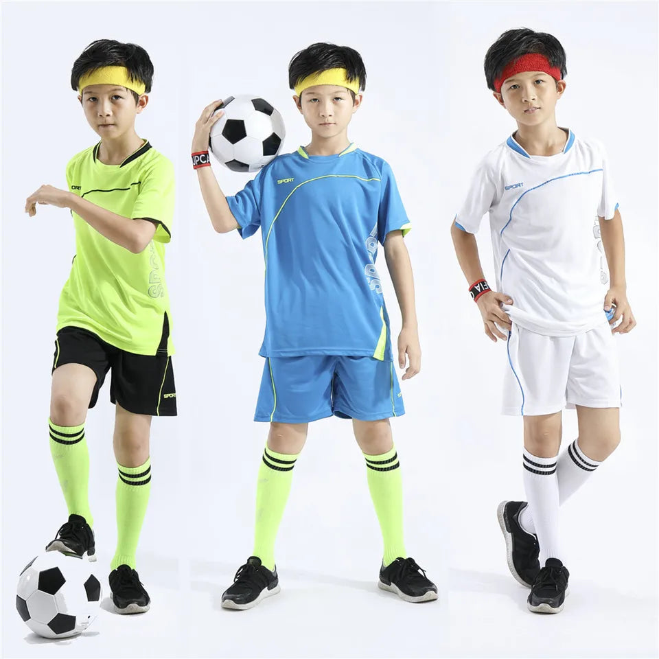 Camisetas de fútbol para niños
