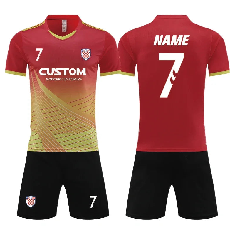 Conjuntos personalizados de camiseta de fútbol