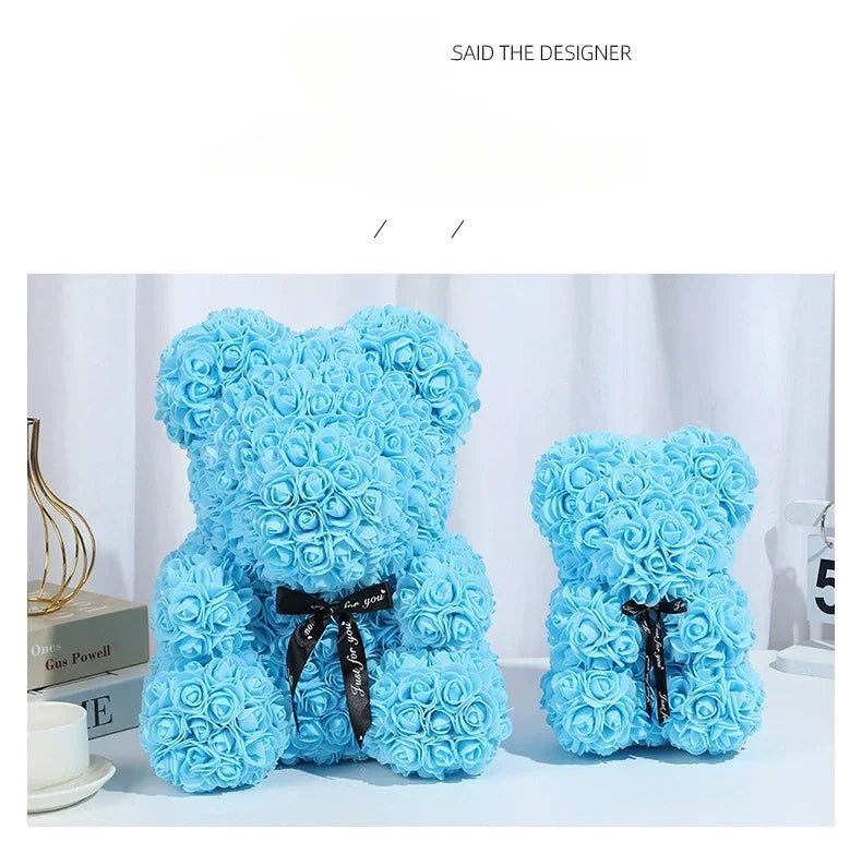 oso rosa de peluche
