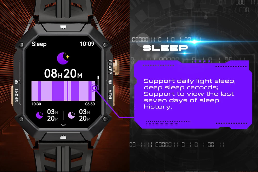 reloj inteligente deportivo resistente al agua