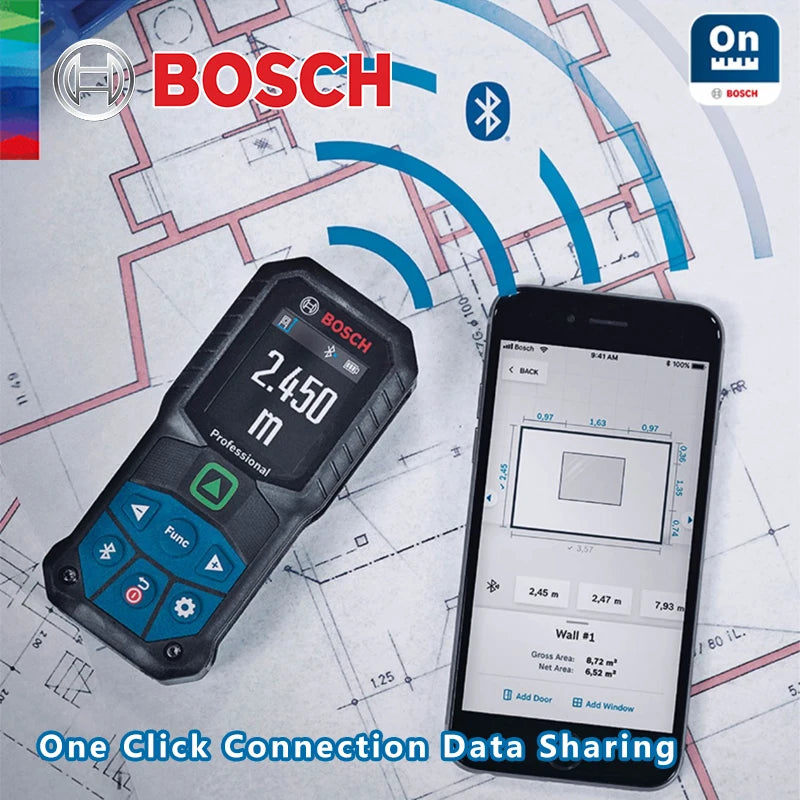 Bosch-telémetro láser profesional