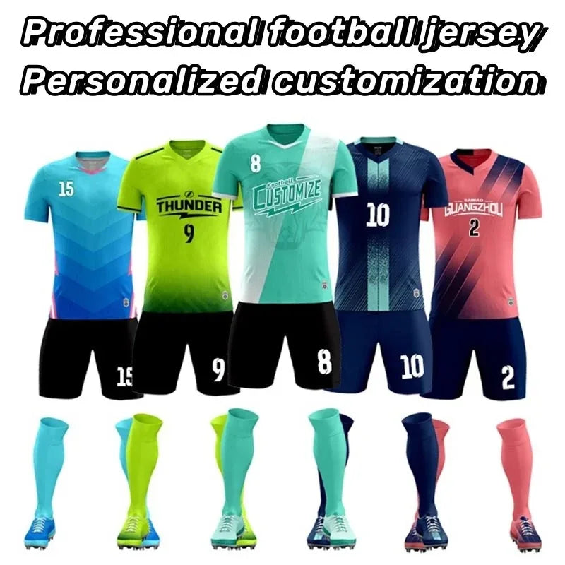 Camiseta de Fútbol para Adultos y Niños
