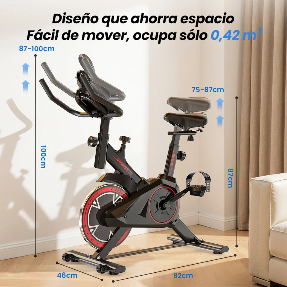 Bicicleta Estática Formil De 6 Kg Para Fitness