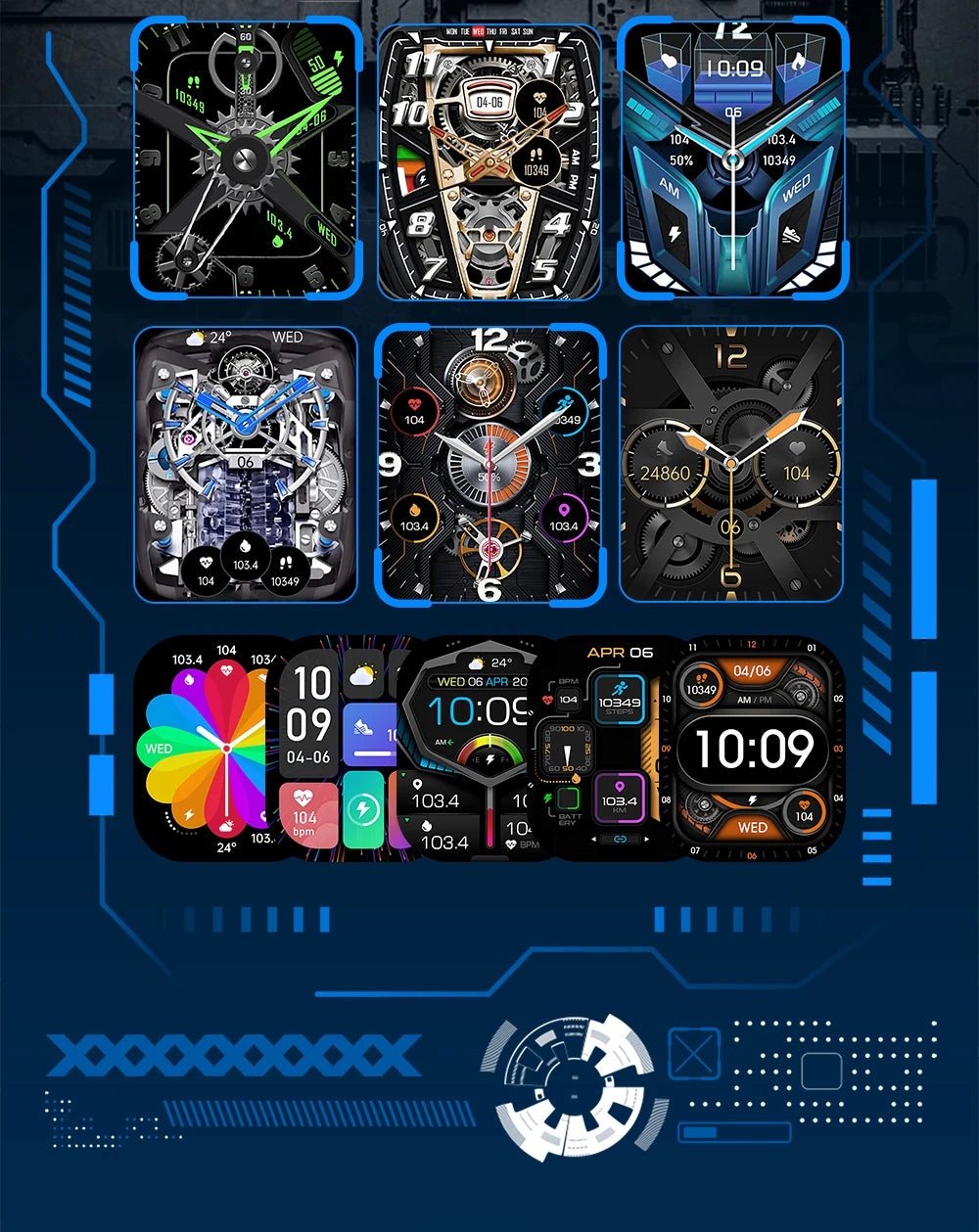 reloj inteligente para hombre,