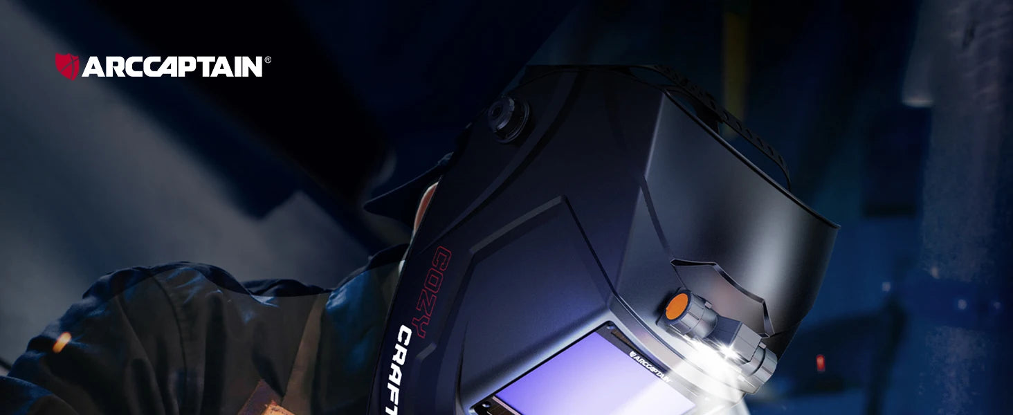 Casco de soldadura oscurecimiento automático