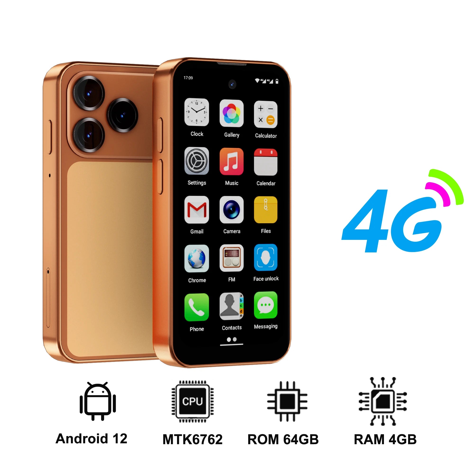 19 Air Android Pocket Smartphone 4G