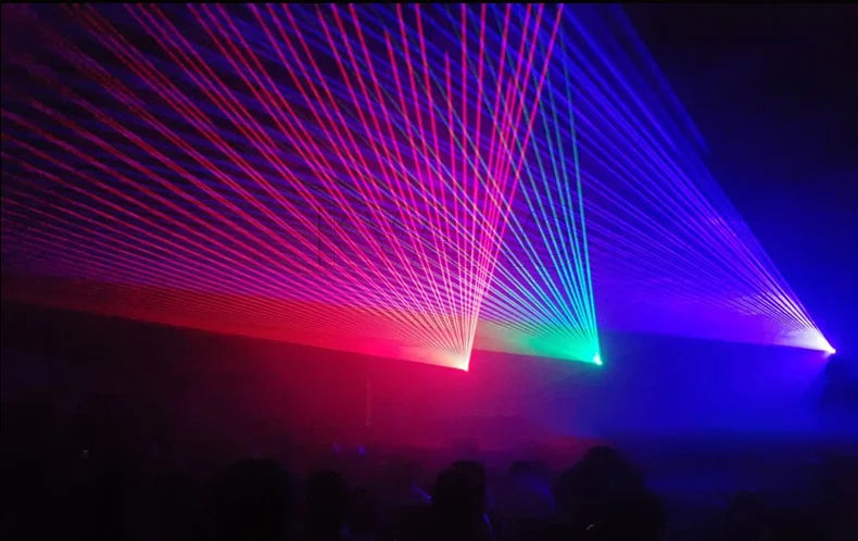 Proyector de iluminación de escenario de discoteca láser de 5W con Control