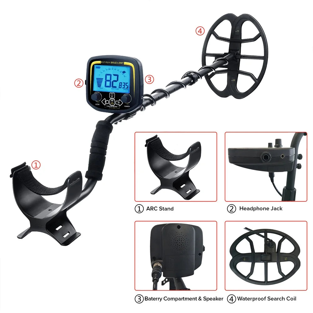 Treasure Hunter GX850 Detector de metales 850