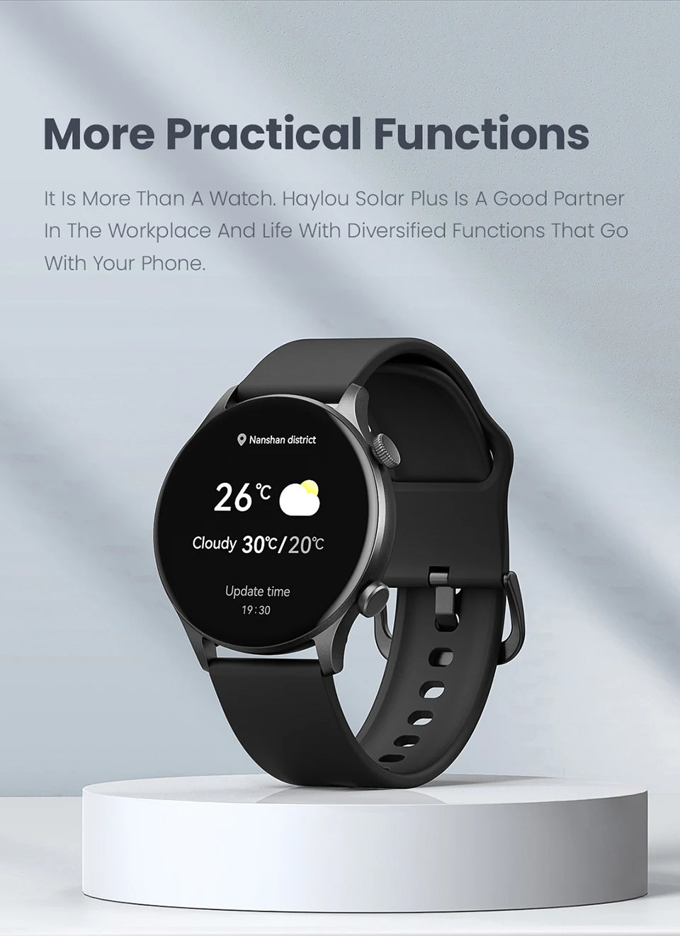 -reloj inteligente Solar